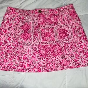 Lilly Pulitzer Skort – Women’s Size 12 – Pink & White